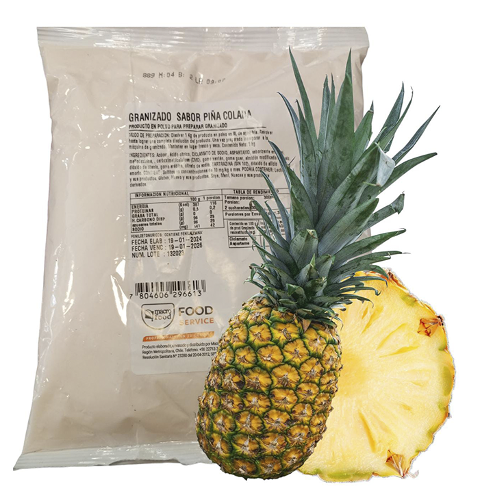 Base Granizado Macro Food / Piña Colada -  1 Kg.