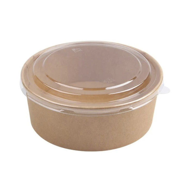 Pote bowl kraft 1300 cc c/tapa