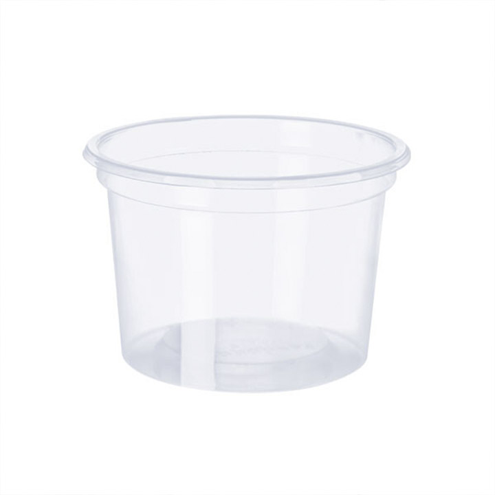 Pote transparente 24 oz