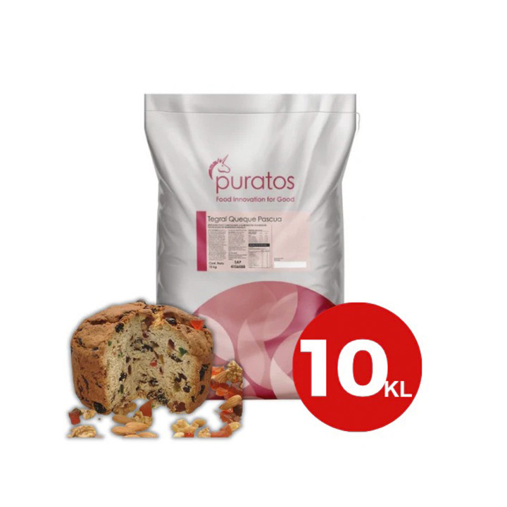 Pre mezcla pan de pascua c/materia grasa 10 kg