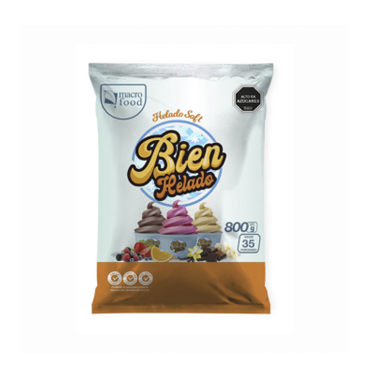 Base helado polvo Chocolate MF 800 gr