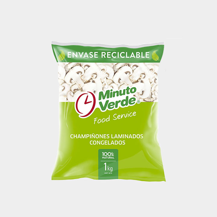 Champiñon cong. laminado FS 1 kg