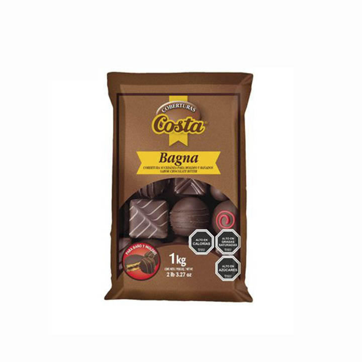 Cobertura Bagna Choc Bitter 1 kg Costa