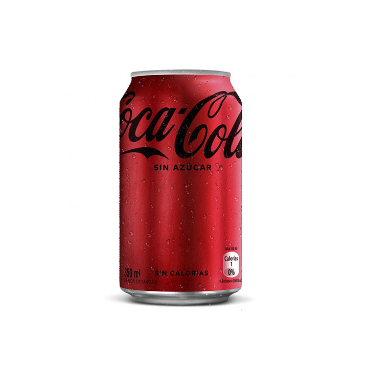 Coca Cola Sin Azucar lata 350 ML