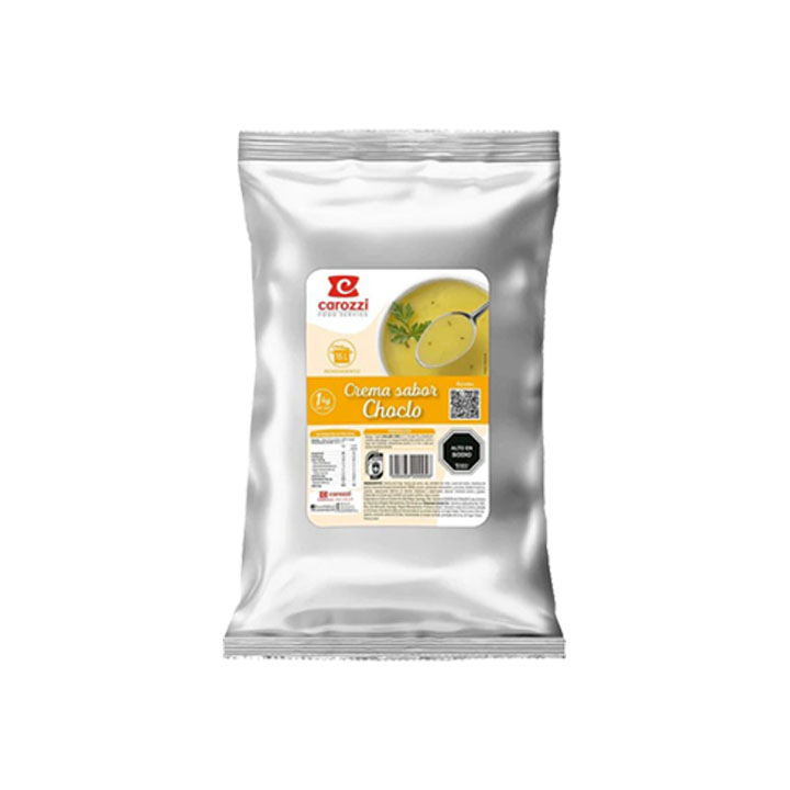 Crema sabor choclo 1 kg Carozzi