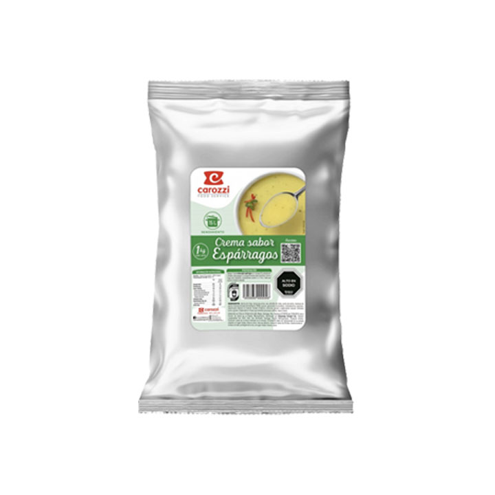 Crema sabor esparragos 1 kg Carozzi