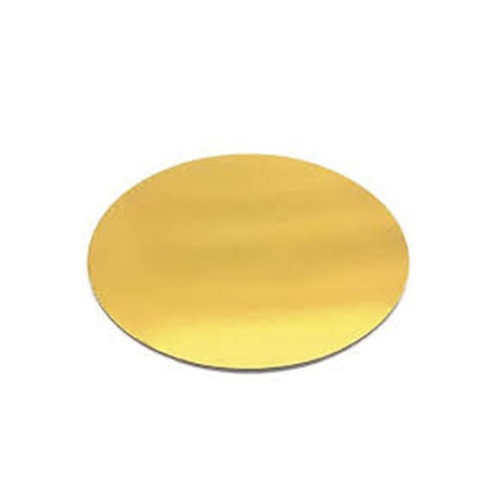 Disco Oro borde/liso 30 cm