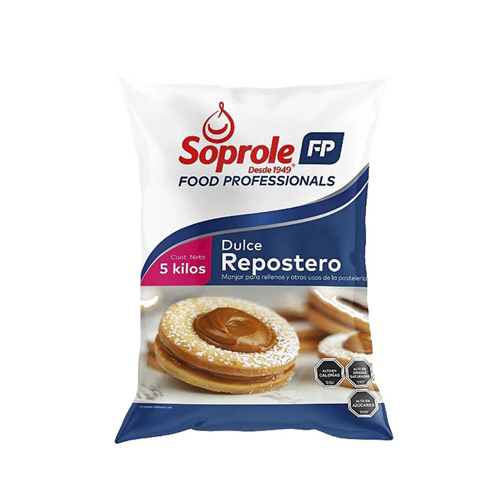 Manjar Dulce Repostero 5 kg Soprole