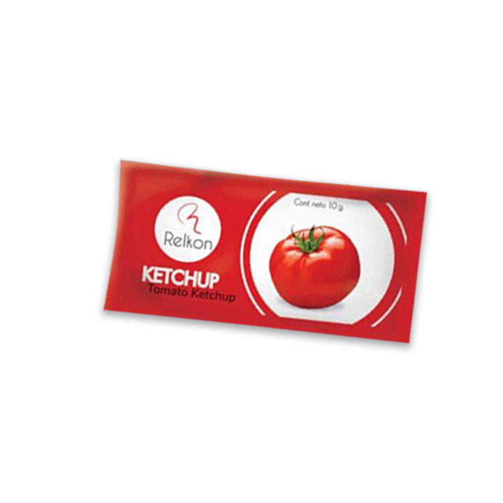 Ketchup Relkon 8 gr 300 un aprox