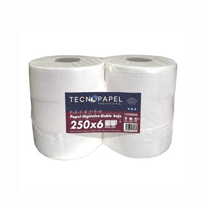 Papel higienico 6x250 Tecno