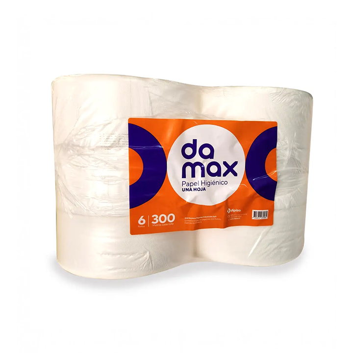 Papel Higienico Damax 6x300 mts