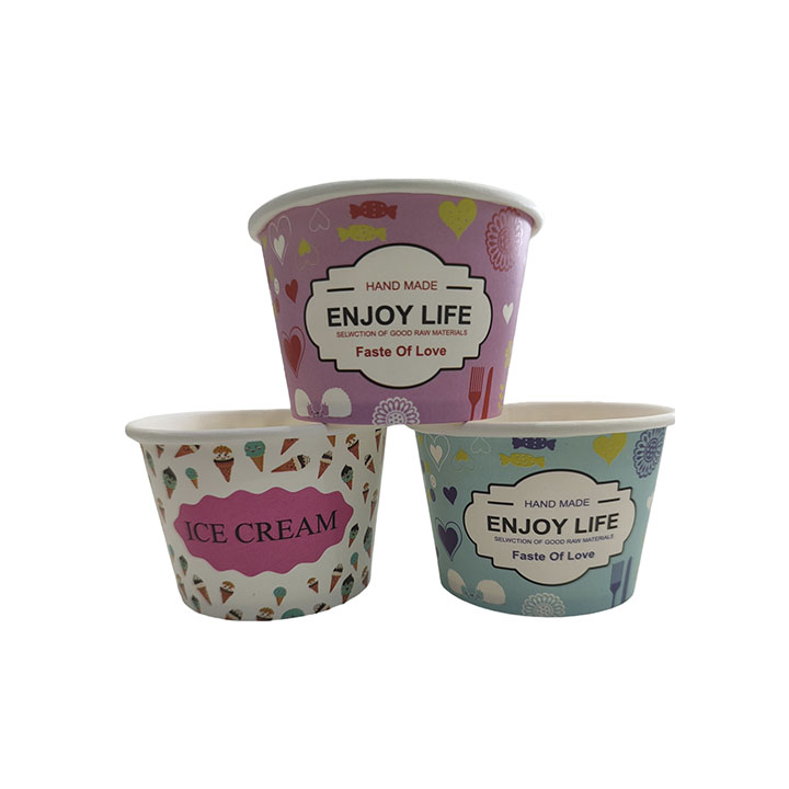 Pote polipapel Helado 8 oz 25 un