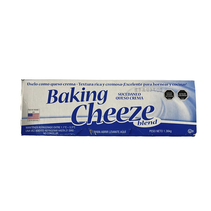 Queso crema Baking Cheeze 1.36 kg