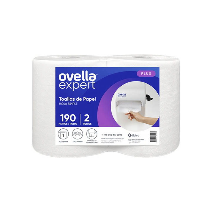 Toalla papel Ovella 2x190 mt